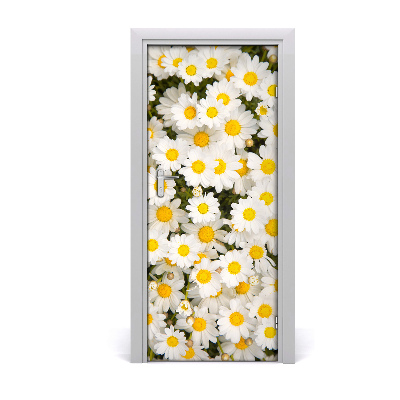Vinilo para puerta Flores de chiribita