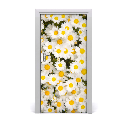Vinilo para puerta Flores de chiribita