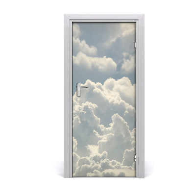 Vinilo para puerta Paisaje nubes