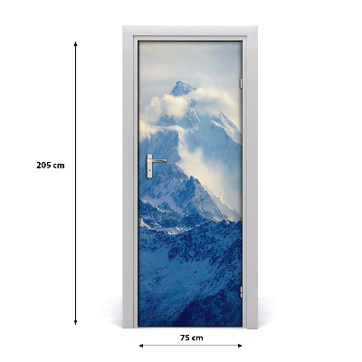 Vinilo para puerta La punta del monte