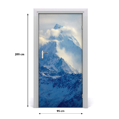 Vinilo para puerta La punta del monte
