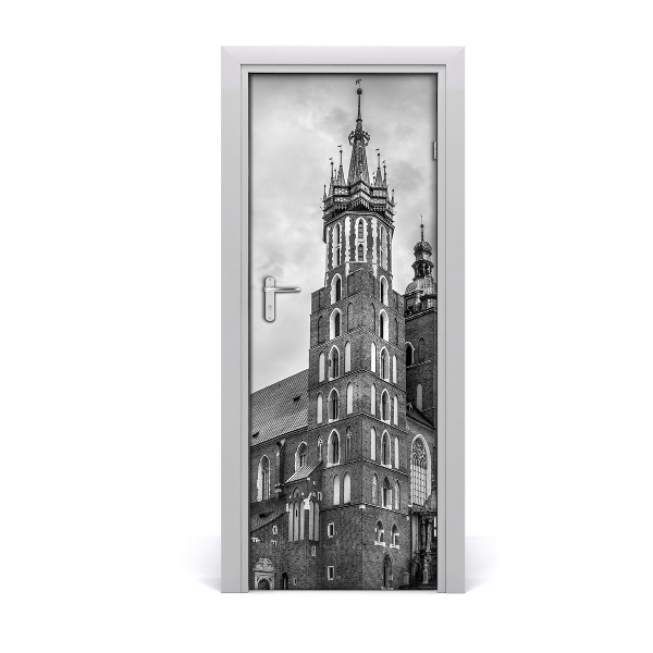 Pegatina para puerta Cracovia polonia