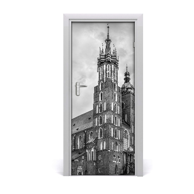 Pegatina para puerta Cracovia polonia