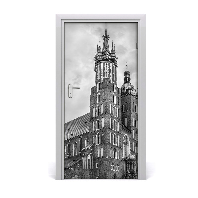 Pegatina para puerta Cracovia polonia