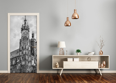 Pegatina para puerta Cracovia polonia