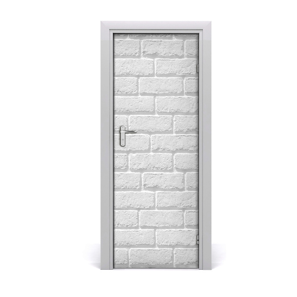 Vinilo para puerta Pared de ladrillo