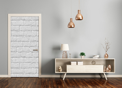 Vinilo para puerta Pared de ladrillo