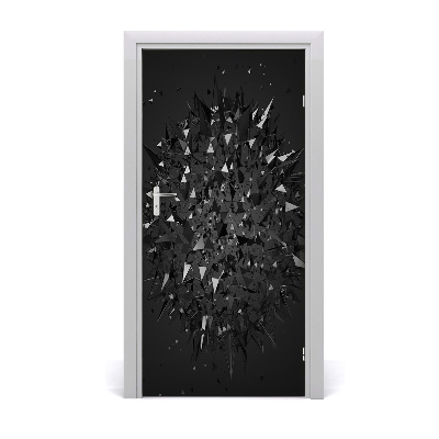 Vinilo para puerta Abstracto 3d