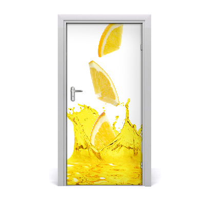 Vinilo para puerta Zumo de limón