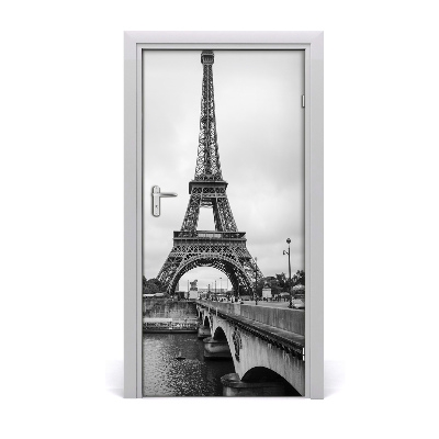 Pegatina para puerta Torre eiffel
