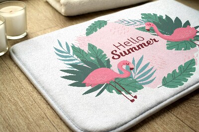 Alfombra de baño Pájaros flaminga