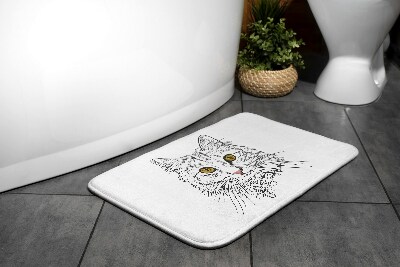 Alfombras baño Animales de gato