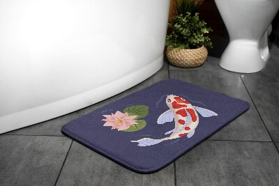 Alfombra de baño Pez koi