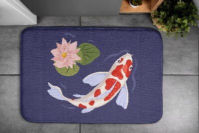 Alfombra de baño Pez koi