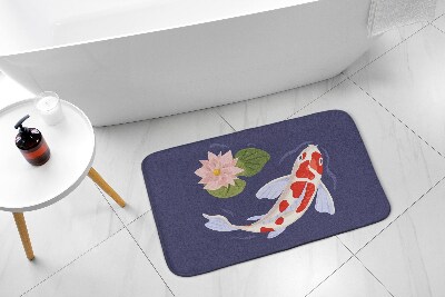 Alfombra de baño Pez koi