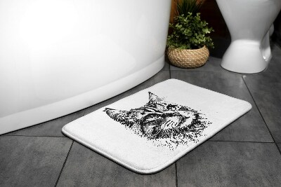 Alfombrilla baño Animales de gato