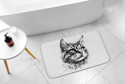 Alfombrilla baño Animales de gato