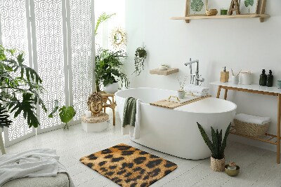 Alfombrilla de baño Leopardo