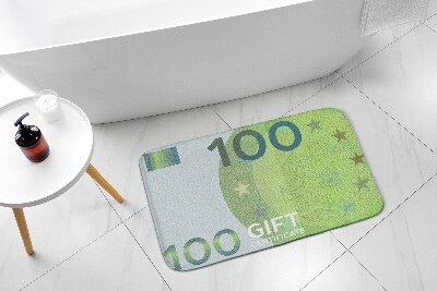 Alfombras baño Dinero de billete euro