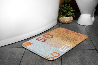 Alfombras baño Dinero euro