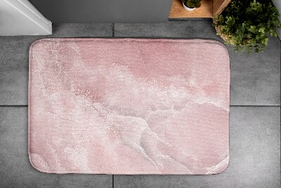 Alfombras baño Abstracción rosa