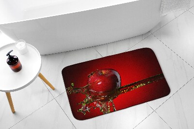 Alfombras baño Manzana roja