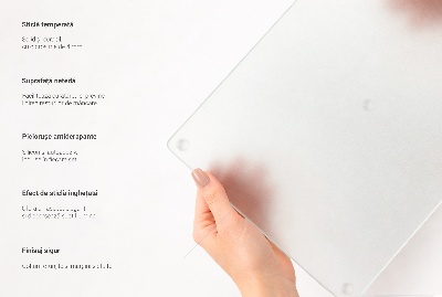 Tabla de cortar Hexagonal semitransparente