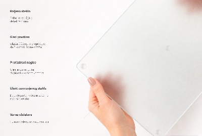 Tabla de cortar Hexagonal semitransparente
