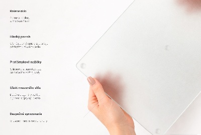 Tabla de cortar Hexagonal semitransparente