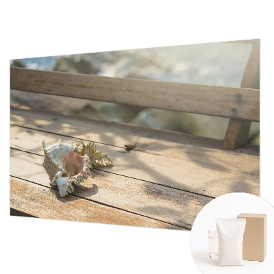 Fotomural decorativo para cabecero de cama con una escena relajante