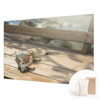 Fotomural decorativo para cabecero de cama con una escena relajante
