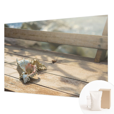 Fotomural decorativo para cabecero de cama con una escena relajante