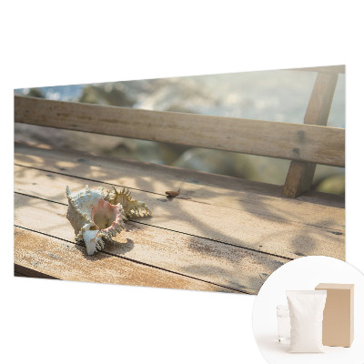 Fotomural decorativo para cabecero de cama con una escena relajante