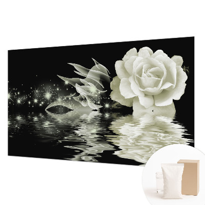 Papel mural texturado decorativo en color rosa luminoso