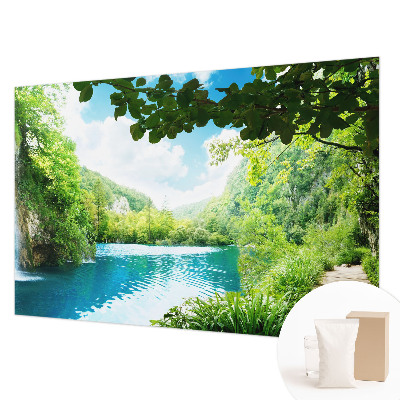 Mural decorativo con diseño Oasis Natural