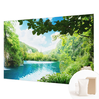 Mural decorativo con diseño Oasis Natural