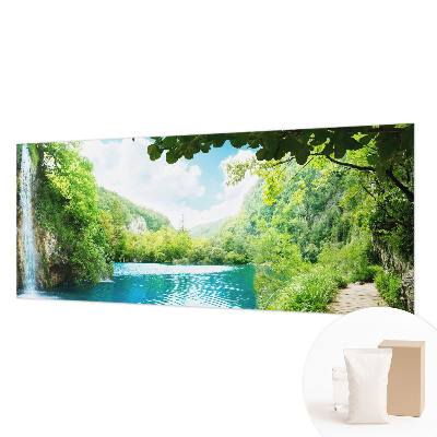 Mural decorativo con diseño Oasis Natural