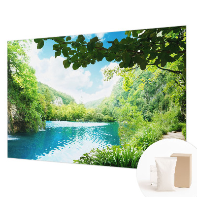 Mural decorativo con diseño Oasis Natural
