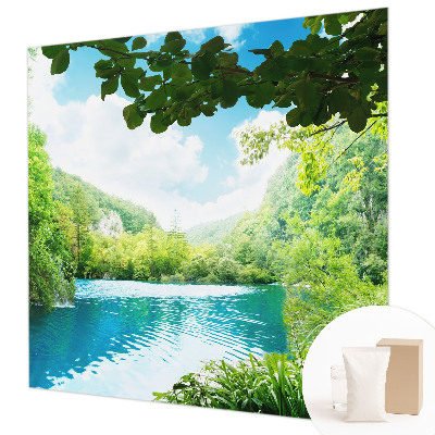 Mural decorativo con diseño Oasis Natural