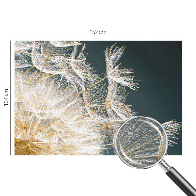Fotomural decorativo para cabecero de cama con diseño de diente de león que transmite ligereza