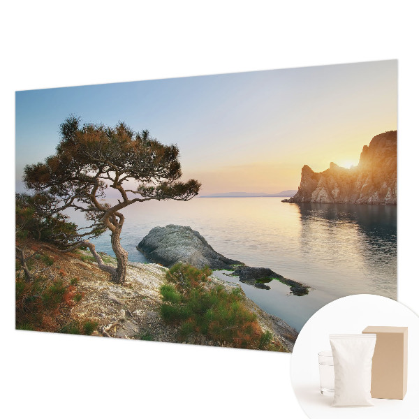 Fotomural decorativo para cabecero de cama con motivo de naturaleza pacífica