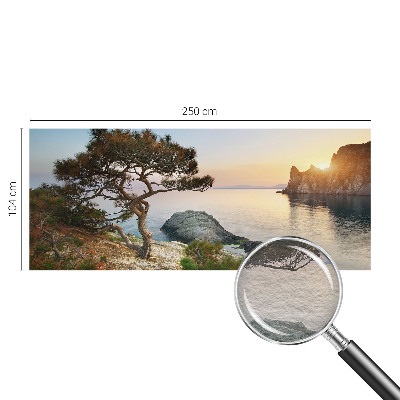 Fotomural decorativo para cabecero de cama con motivo de naturaleza pacífica