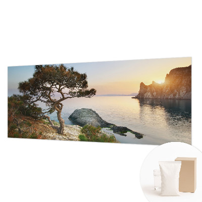 Fotomural decorativo para cabecero de cama con motivo de naturaleza pacífica
