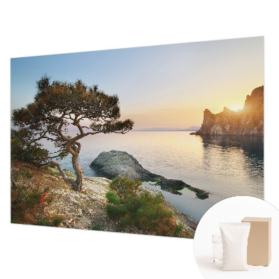 Fotomural decorativo para cabecero de cama con motivo de naturaleza pacífica