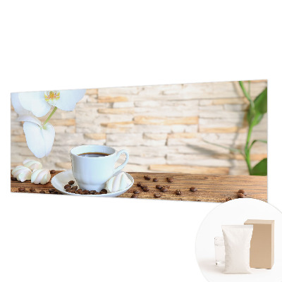 Mural de pared con estampado hermoso con motivo floral que transmite relajación