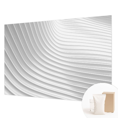 Papel mural texturado decorativo con un motivo de ondas elegantes