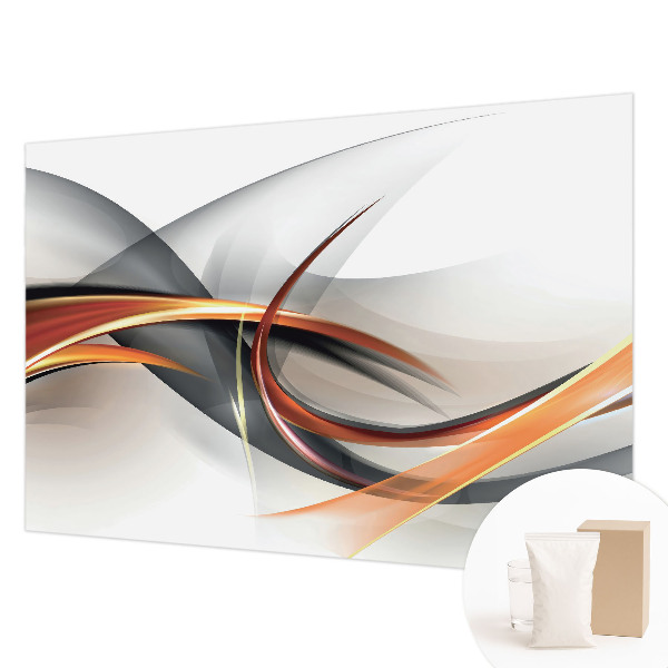 Papel mural con patrón decorativo con diseño dinámico abstracto