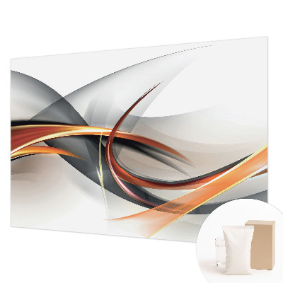 Papel mural con patrón decorativo con diseño dinámico abstracto