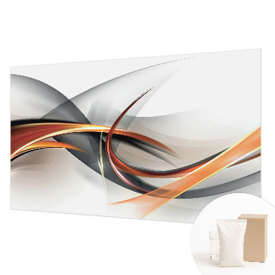 Papel mural con patrón decorativo con diseño dinámico abstracto