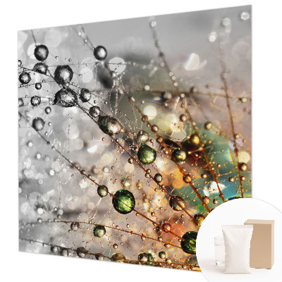 Mural decorativo con motivo 'Yo rocío joyas' para decoración de paredes